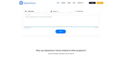 Приложение искусственного интеллекта Speechson
