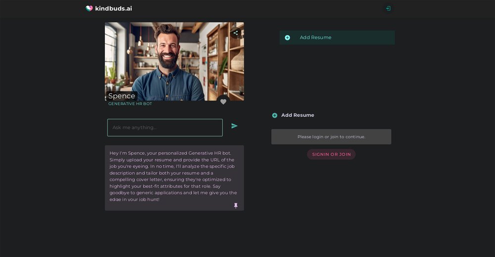 Приложение искусственного интеллекта Spence