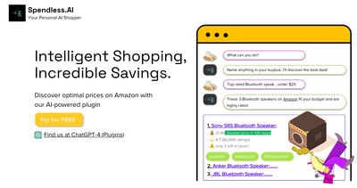 Spendless.ai - торговый инструмент для определения оптимальных цен на amazon