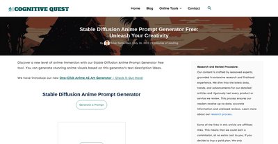 Приложение искусственного интеллекта Stable Diffusion prompts