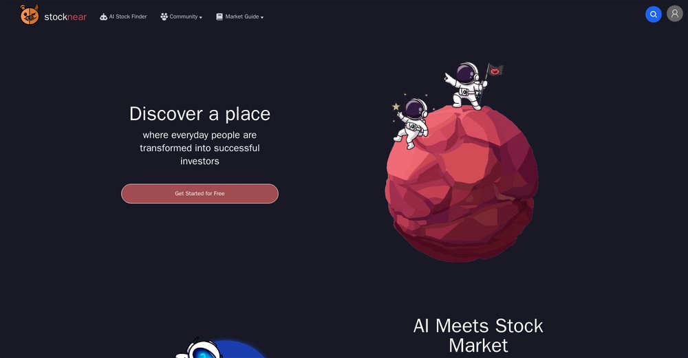Приложение искусственного интеллекта Stocknear