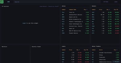 Приложение искусственного интеллекта Stockstack