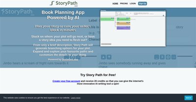 Приложение искусственного интеллекта Story Path