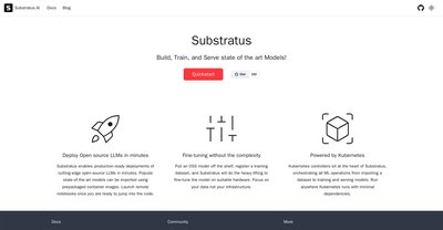 Приложение искусственного интеллекта Substratus