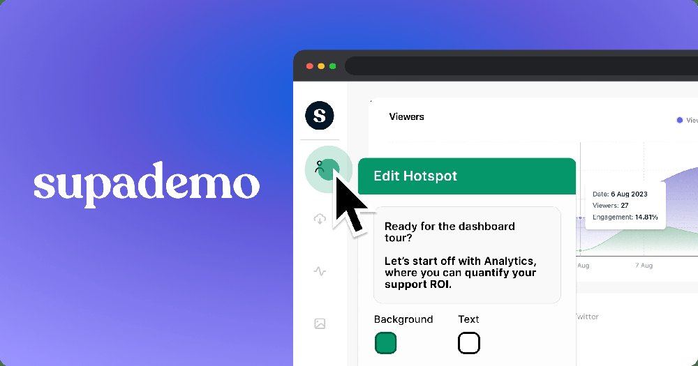 Supademo - инструмент для создания интерактивных демонстраций продуктов и руководств.