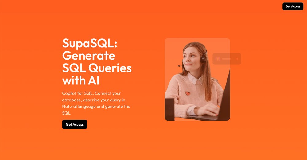 Приложение искусственного интеллекта SupaSQL