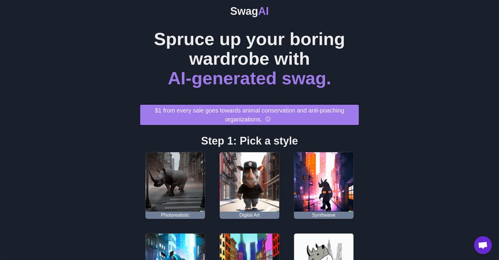 Приложение искусственного интеллекта SwagAI