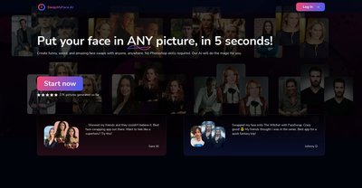 Приложение искусственного интеллекта SwapMyFace