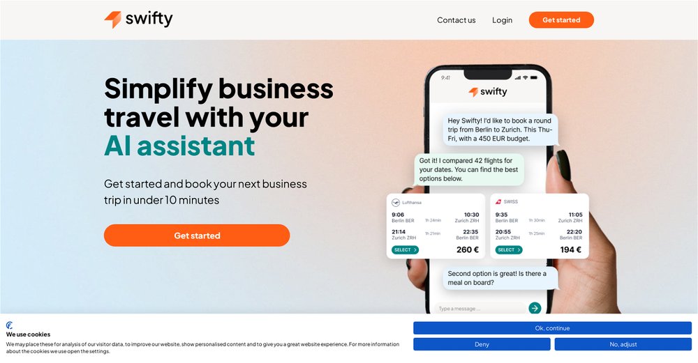 Приложение искусственного интеллекта Swifty
