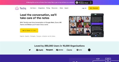 Приложение искусственного интеллекта Tactiq