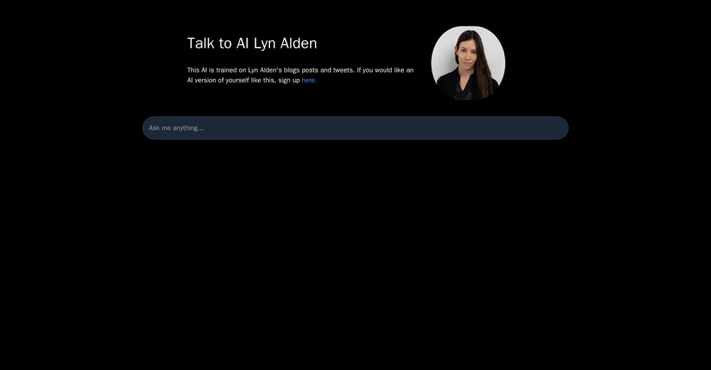 Приложение искусственного интеллекта Talk to AI Human
