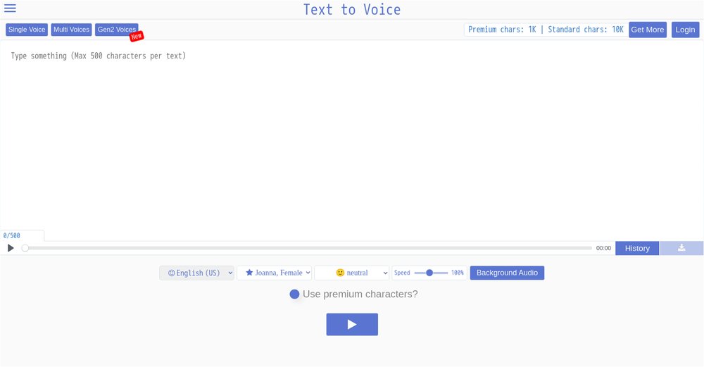 Приложение искусственного интеллекта Texttovoice