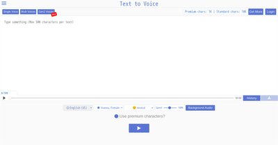 Приложение искусственного интеллекта Texttovoice