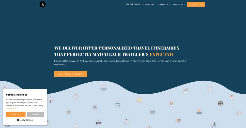 Приложение искусственного интеллекта The Trip Boutique