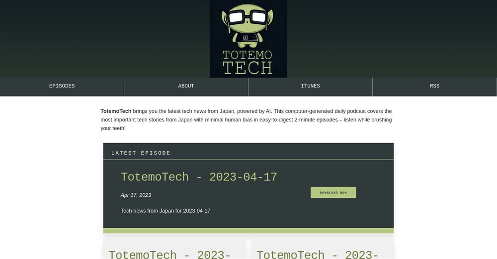 Приложение искусственного интеллекта TotemoTech