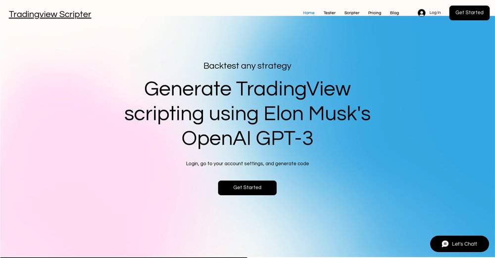 Приложение искусственного интеллекта TradingView