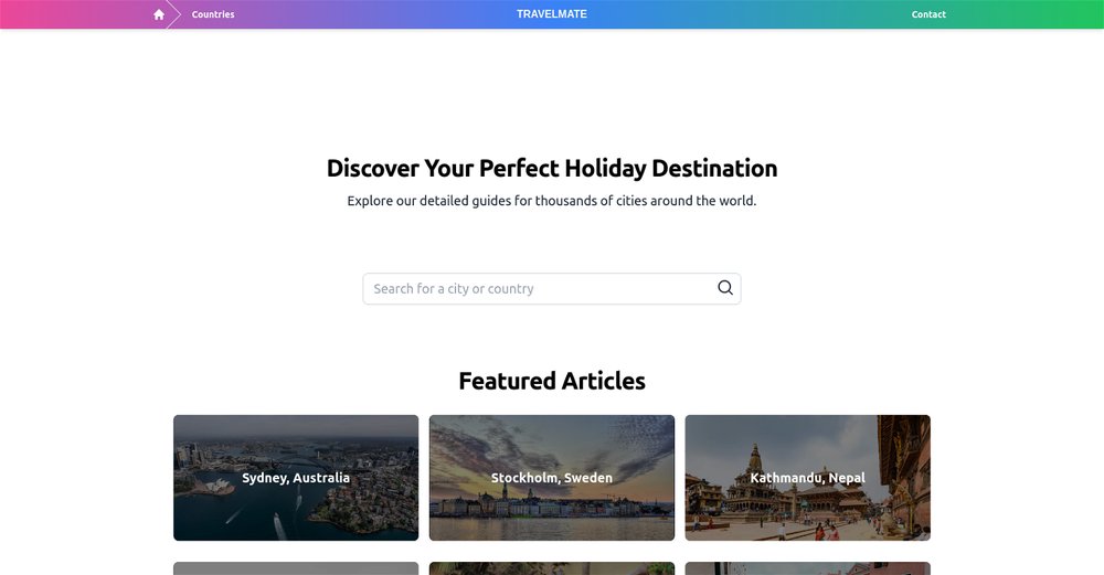 Приложение искусственного интеллекта Travel Mate