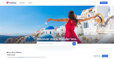 Приложение искусственного интеллекта Travelnaut
