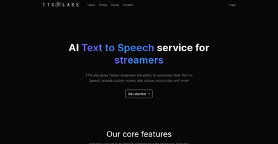 Приложение искусственного интеллекта TTSLabs