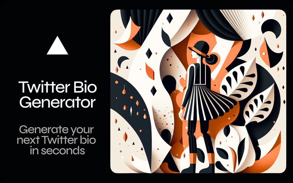 Twitter Bio Generator - создайте свою следующую биографию в твиттере за считанные секунды