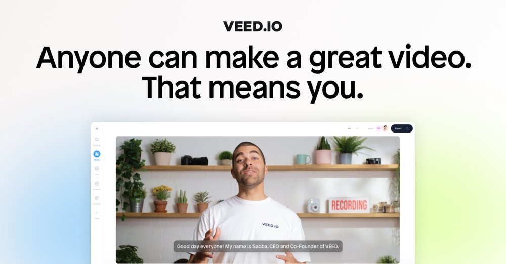 VEED - онлайн-платформа для редактирования видео
