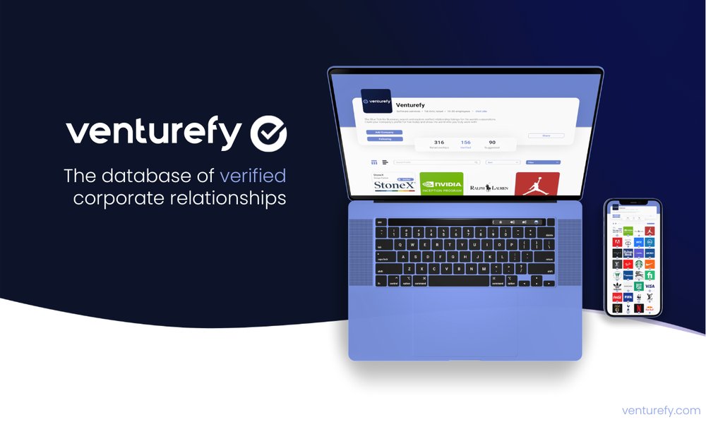 Venturefy - инструмент для проверки корпоративных доказательств для повышения доверия клиентов