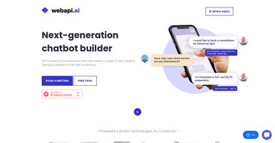 Приложение искусственного интеллекта Webapi.ai 2.0
