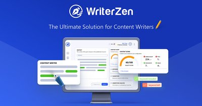 WriterZen - платформа для создания контента, которая помогает с идеями и seo-оптимизированным контентом.