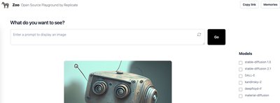 Zoo - инструмент для сравнения моделей изображений и создания изображений из текстовых описаний.